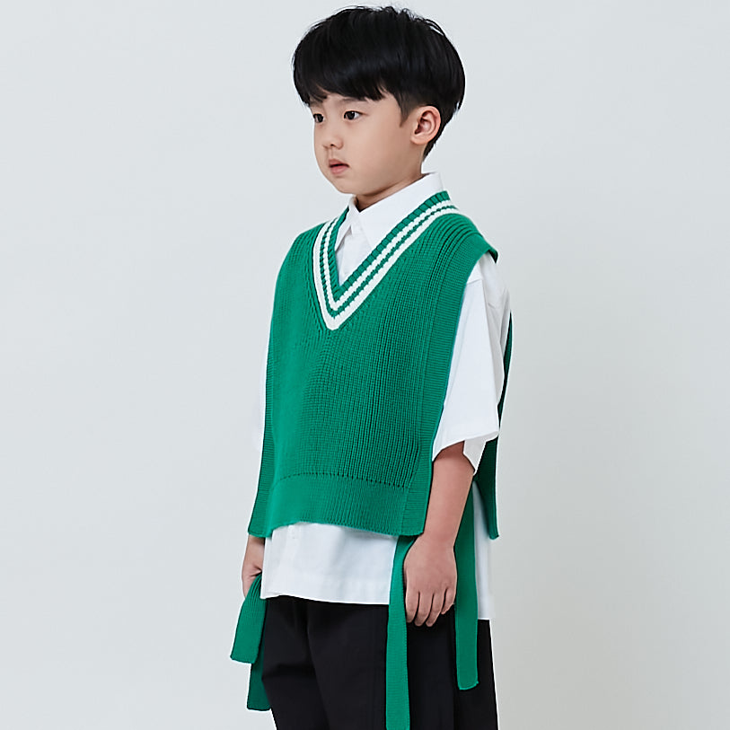 Boy Vest Top - Green - SB2605072A