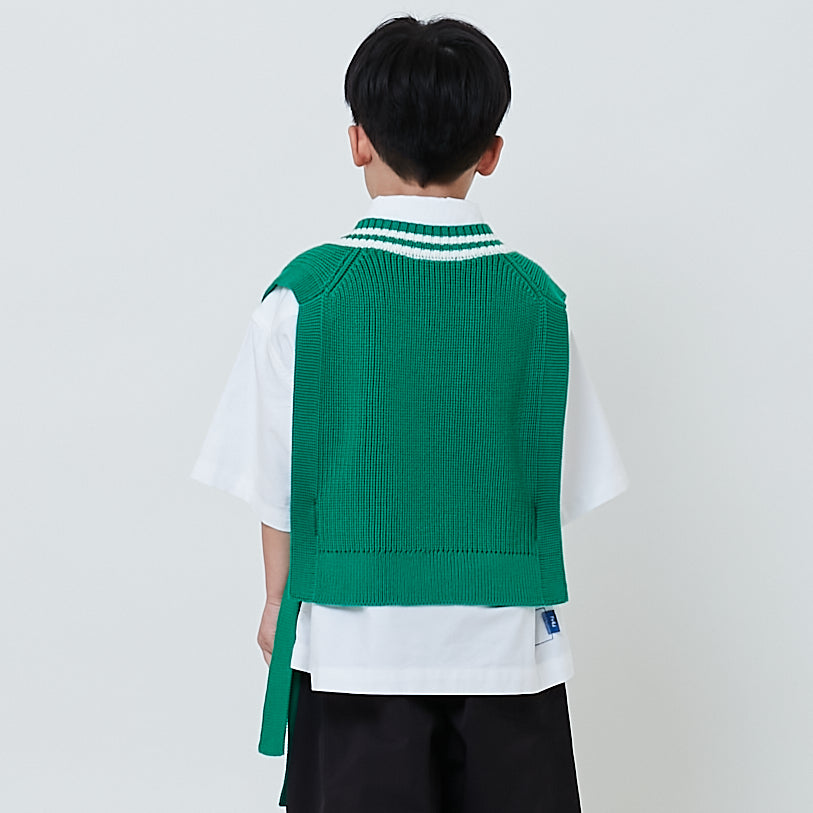 Boy Vest Top - Green - SB2605072A