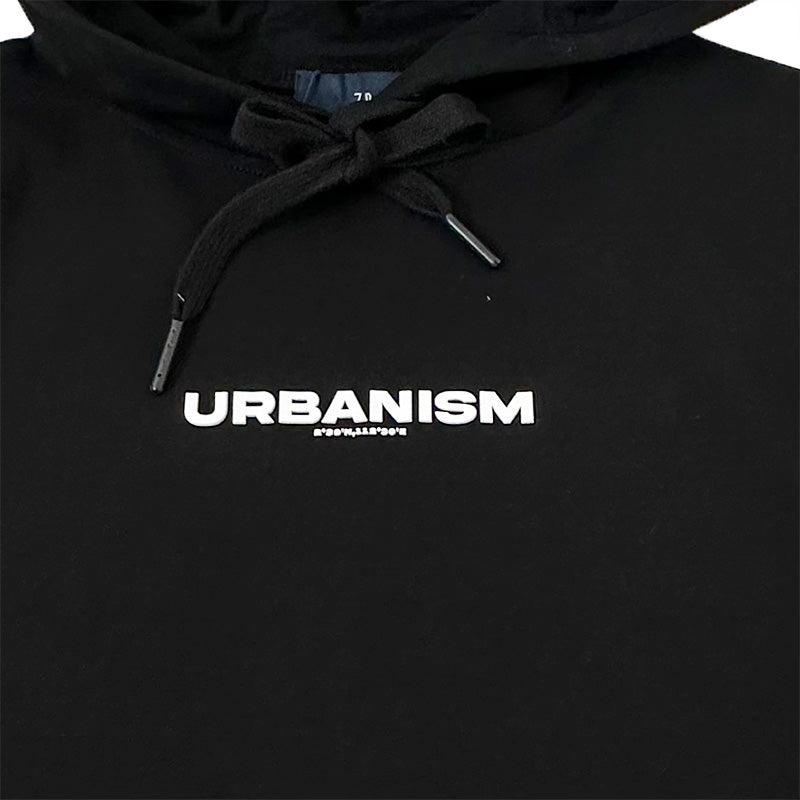 Girl Cropped Hoodie - Black - SG2307046B