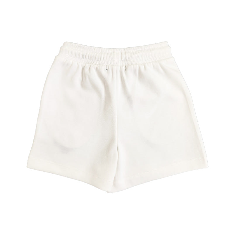 Girl Elastic Waist Shorts - Off White - SG2307055A