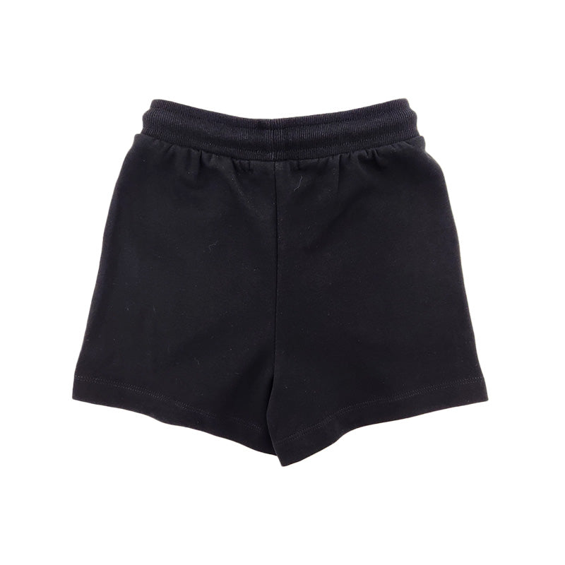 Girl Elastic Waist Shorts - Black - SG2307055B