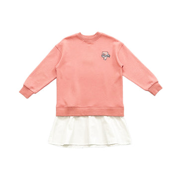 Girl Long Sleeve Dress - Pink - SG2307058Z