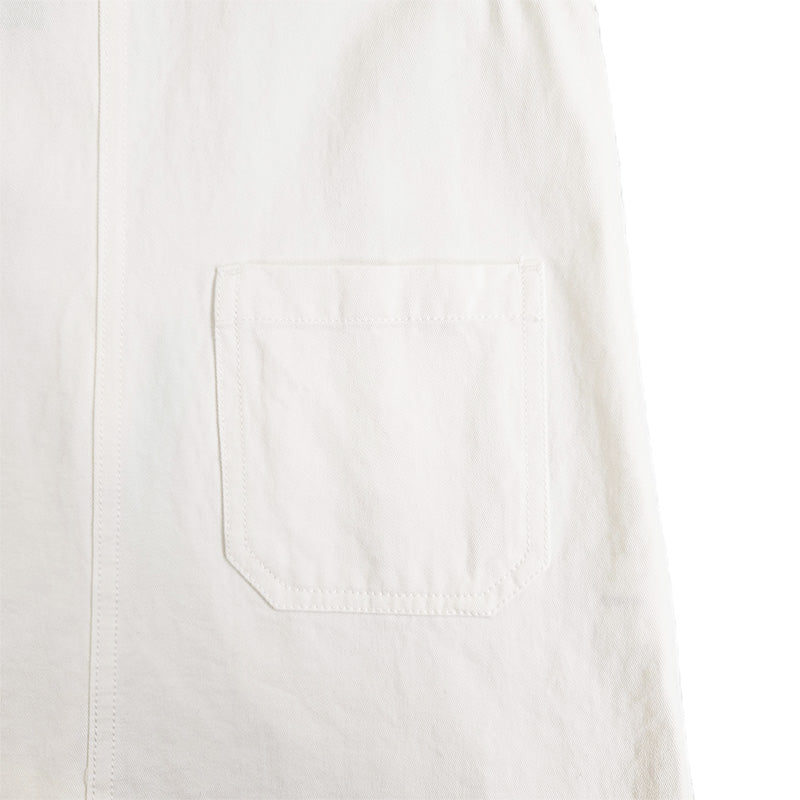 Girl Denim Dungree Dress - Off White - SG2307110A
