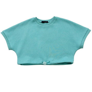 Girl Pique Top - Turquoise - SG2308061B