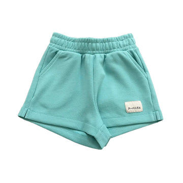 Girl Pique Shorts - Turquoise - SG2308062B