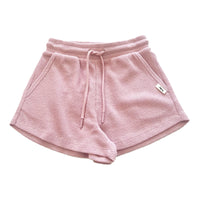 Girl Waffle Shorts - Taupe - SG2309068A