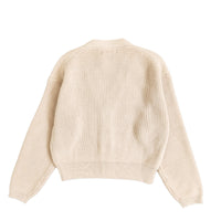 Girl Knit Cardigan - Khaki - SG2309072A
