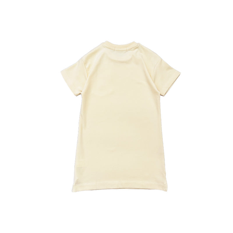 Girl Oversized Dress - Yellow - SG2310080A
