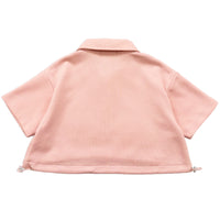 Girl Pique Polo Top - Pink - SG2311091A