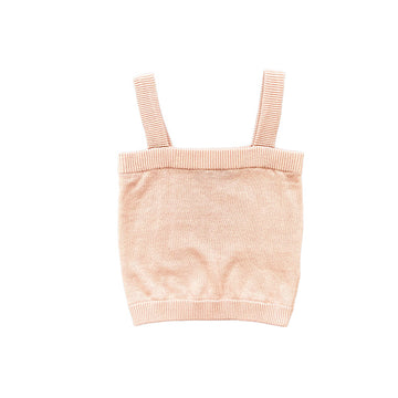Girl Strappy Top - Pink - SG2311093B
