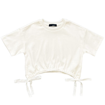 Girl Tie Detailed Cropped Top - SG2312102