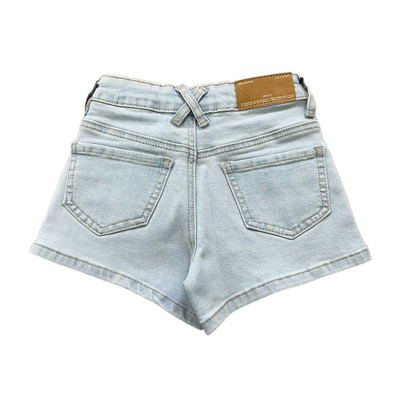 Girl Denim Shorts - Light Blue - SG2312106A