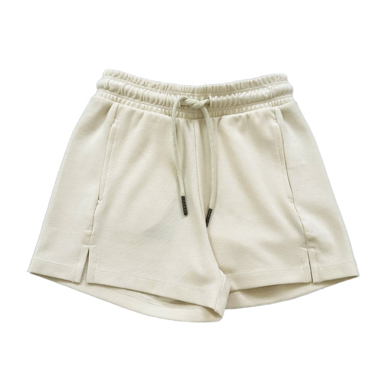 Girl Elastic Waist Shorts - SG2401002