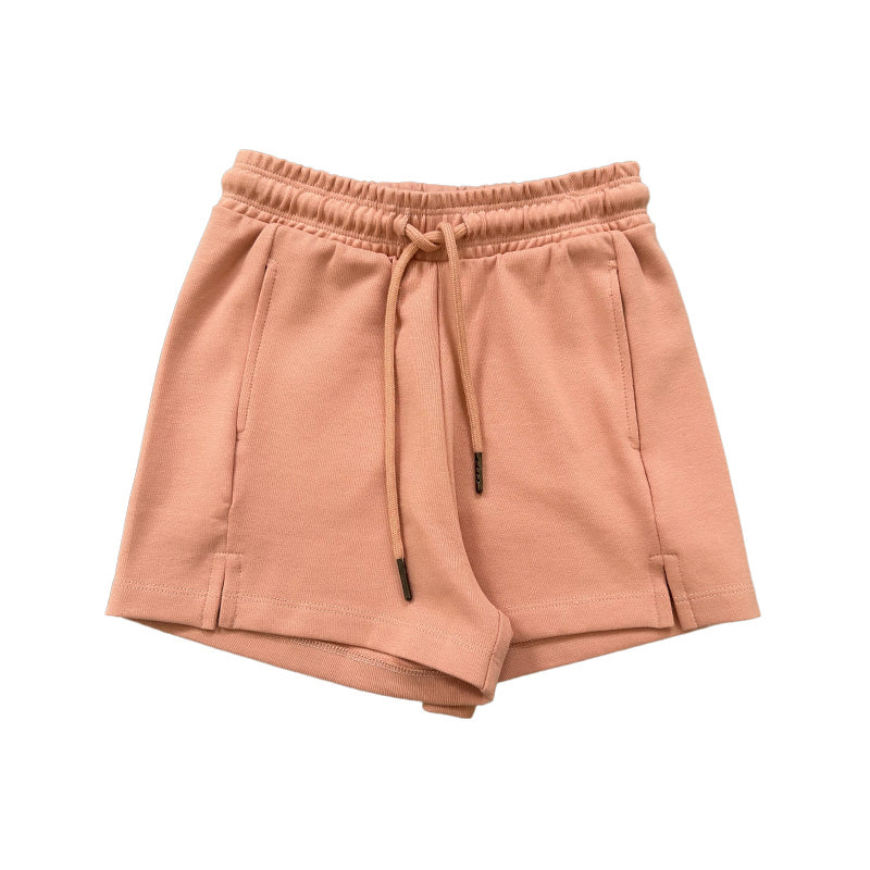 Girl Elastic Waist Shorts - SG2401002