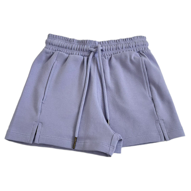 Girl Elastic Waist Shorts - SG2401002