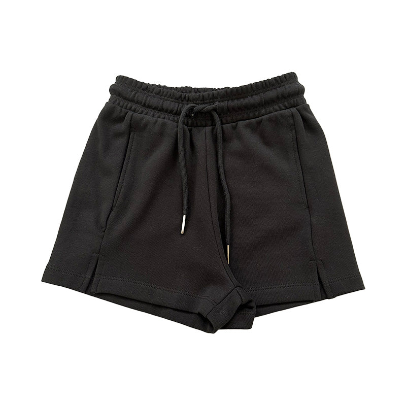 Girl Elastic Waist Shorts - SG2401002