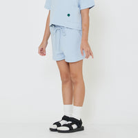 Girl Elastic Waist Shorts - SG2402022