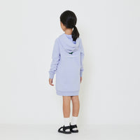 Girl Embroidered Hoodie Dress - SG2403034