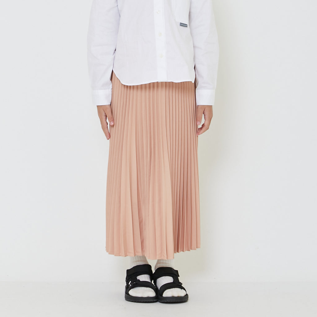 Girl Pleated Maxi Skirt - SG2403039