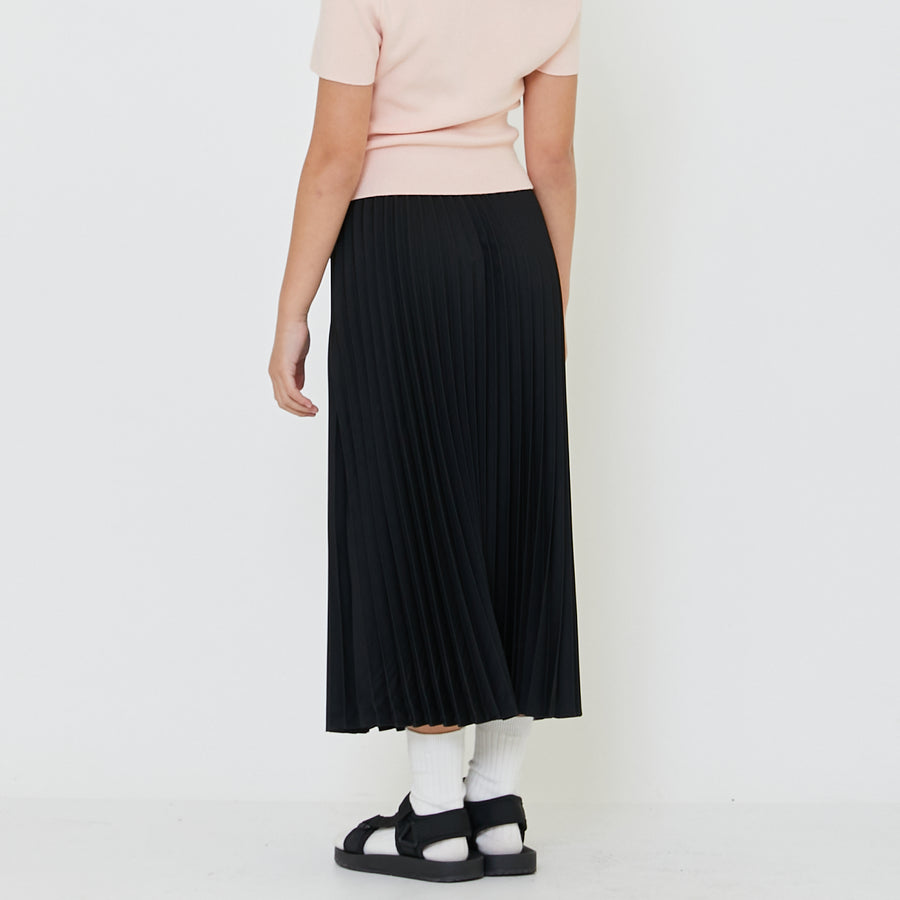 Girl Pleated Maxi Skirt - SG2403039