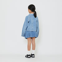 Girl Denim Jacket - Blue - SG2403042A