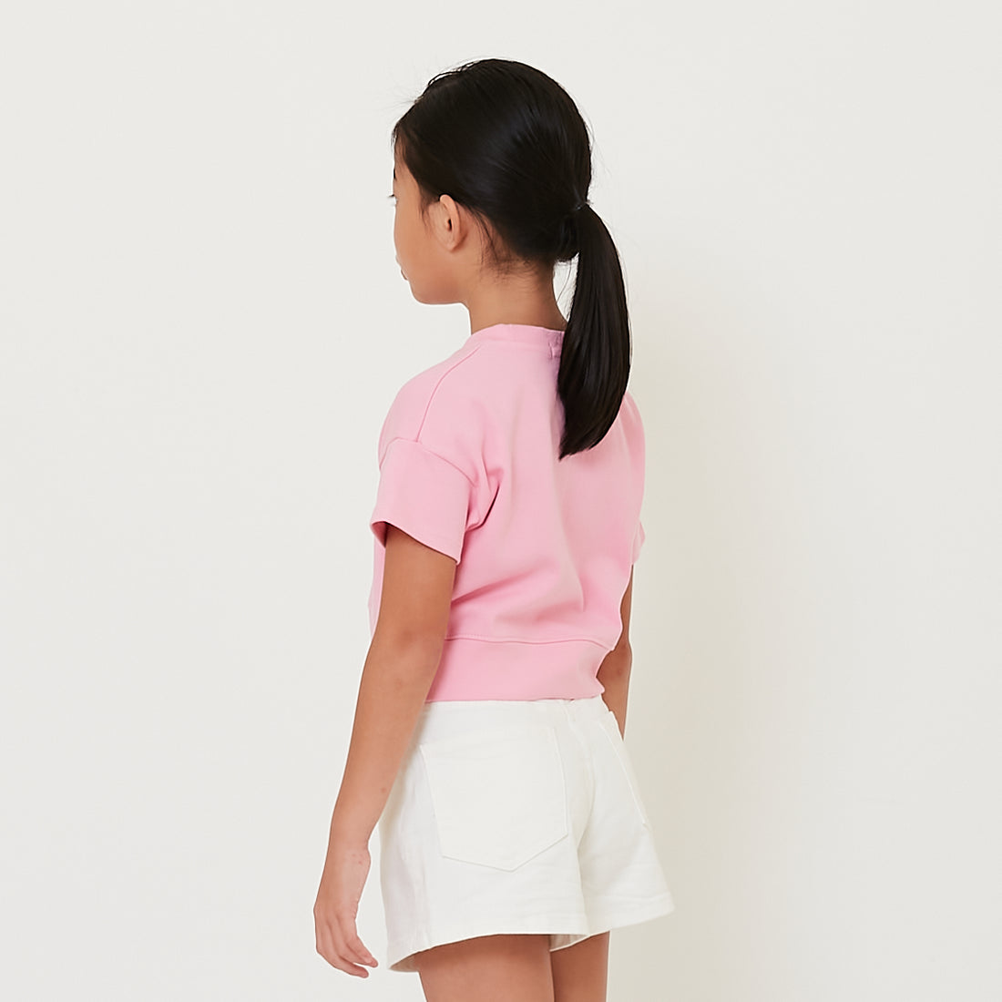 Girl Graphic Cropped Top - SG2409095