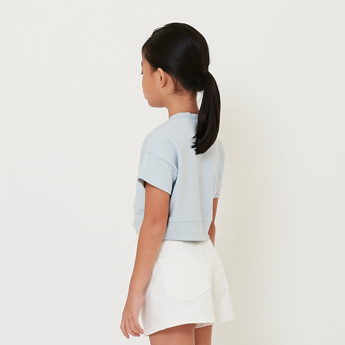 Girl Graphic Cropped Top - SG2409095