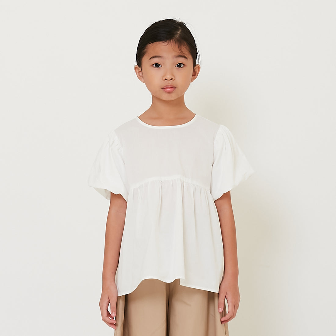 Girl Puff Sleeves Top - SG2501009