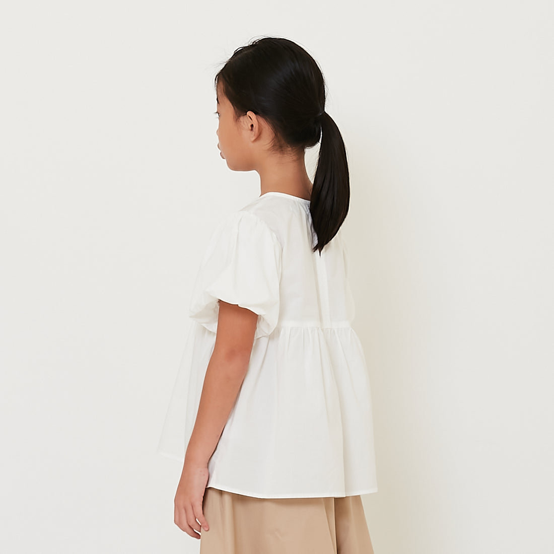 Girl Puff Sleeves Top - SG2501009