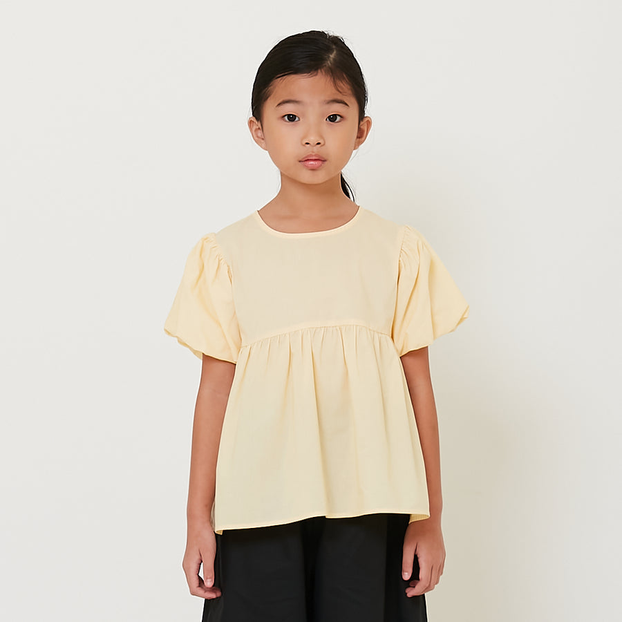 Girl Puff Sleeves Top - SG2501009