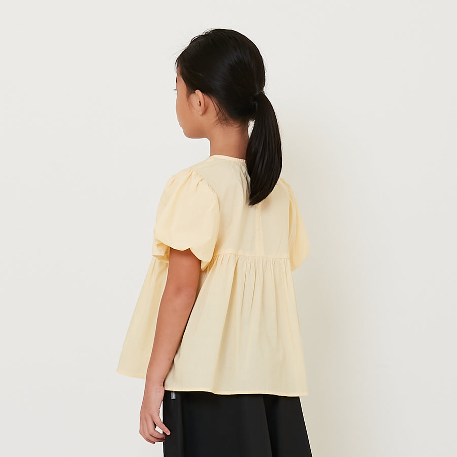 Girl Puff Sleeves Top - SG2501009