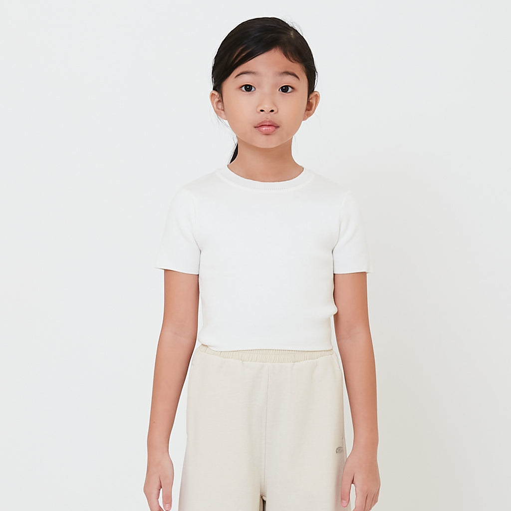 Girl Knit Cropped Top - SG2503032