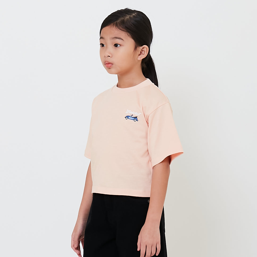 Girl Graphic Oversized Top - SG2503034