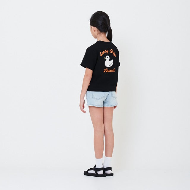 Girl Stretch Denim Shorts - SG2504046