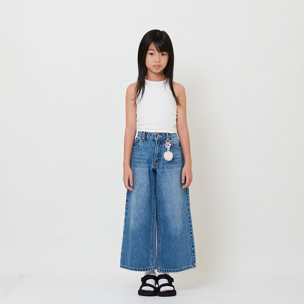 Girl Wide-Leg Jeans - SG2505054