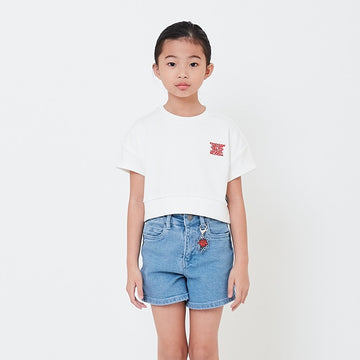 Girl Graphic Cropped Top - SG2506057