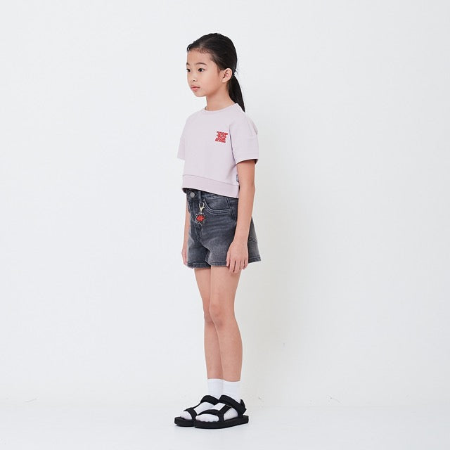 Girl High Waist Bermuda Shorts - SG2506061