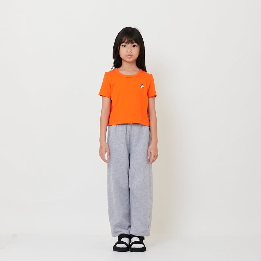 Girl Barrel Leg Long Pants - SG2509074
