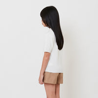 Girl Polo Collar Knit Top - SG2510085