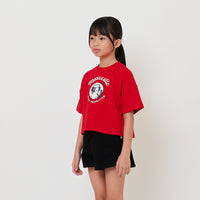 Girl Embroidery Cropped Top - SG2511092