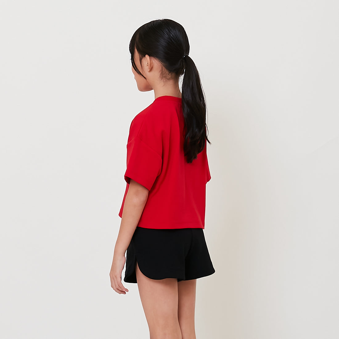 Girl Embroidery Cropped Top - SG2511092