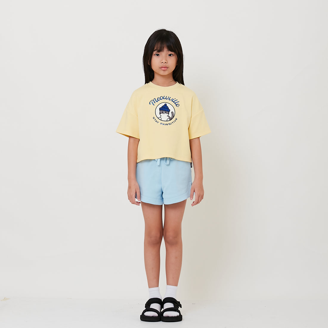 Girl Elastic Waist Shorts - SG2511094