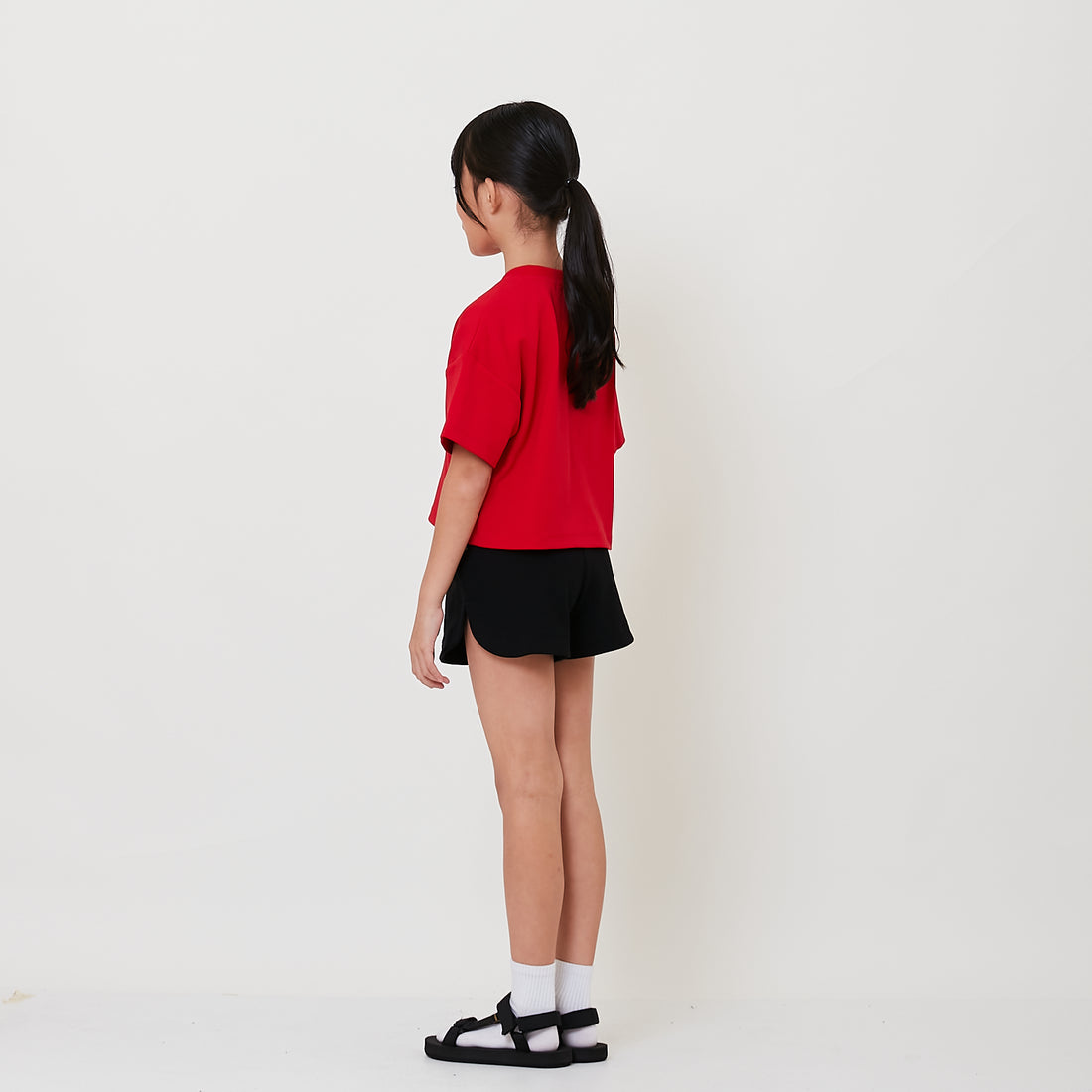 Girl Elastic Waist Shorts - SG2511094