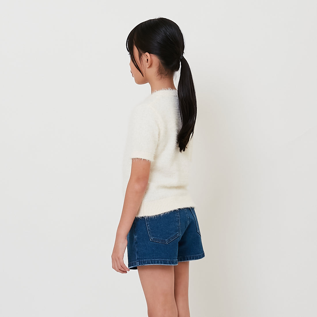 Girl Fluffy Knit Top - SG2511096