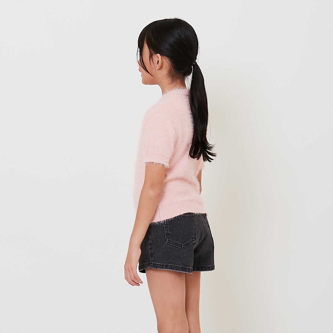 Girl Fluffy Knit Top - SG2511096