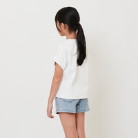 Girl Embroidery Cropped Top - SG2512109