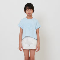 Girl Embroidery Cropped Top - SG2512109