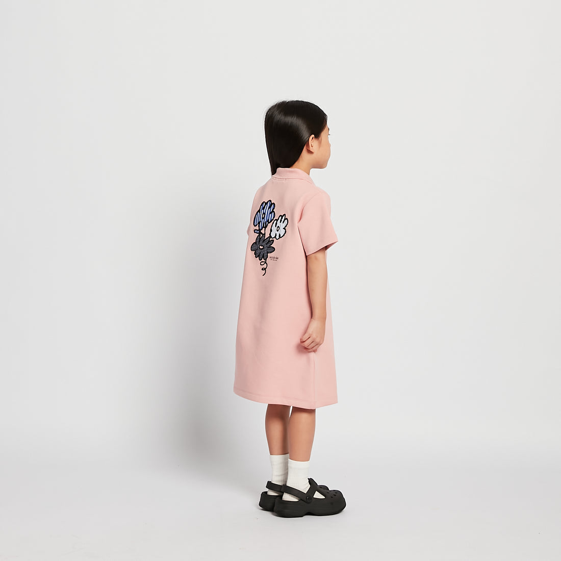 Girl Neoprene Polo Dress - SG2512115