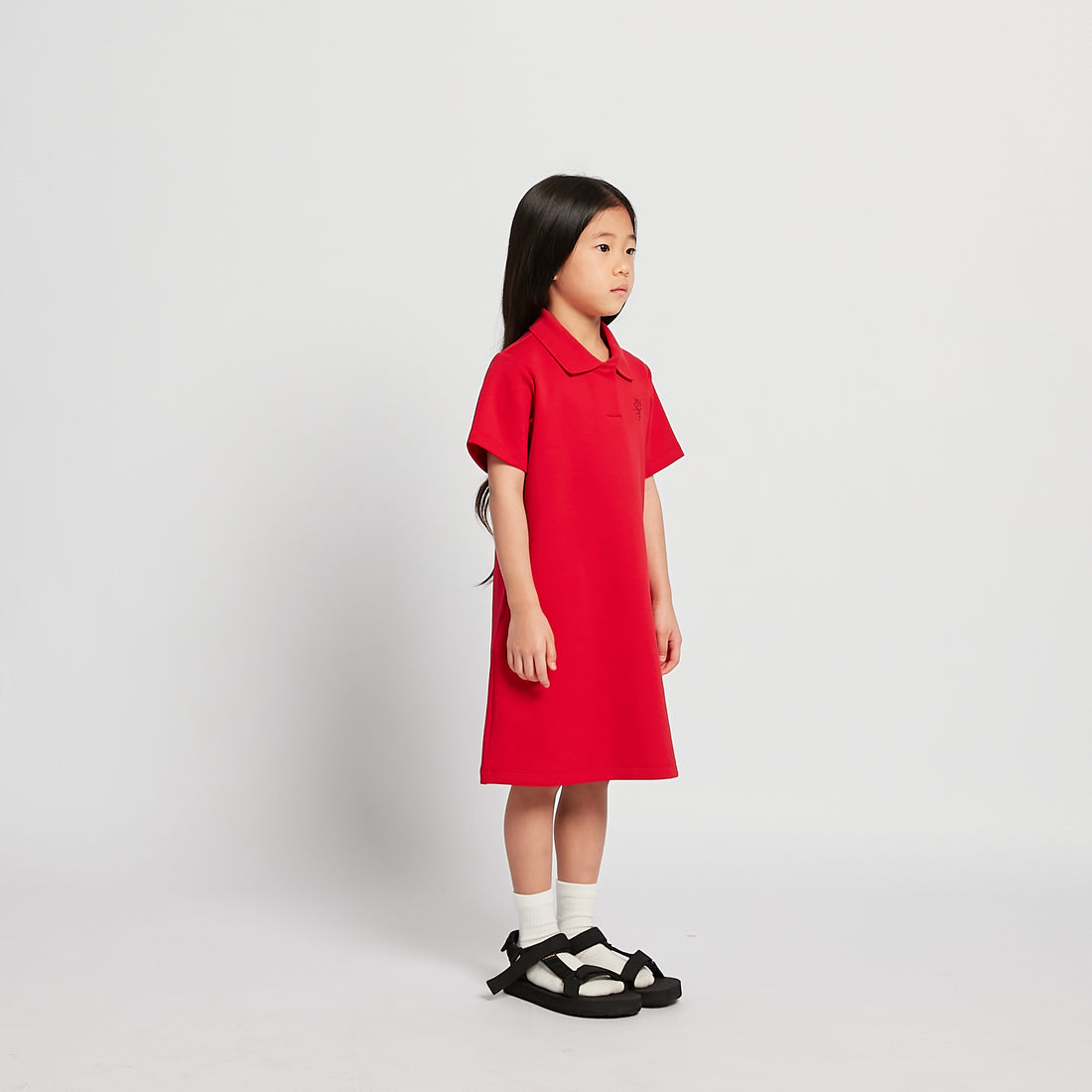 Girl Neoprene Polo Dress - SG2512115