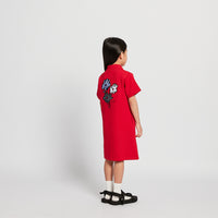 Girl Neoprene Polo Dress - SG2512115